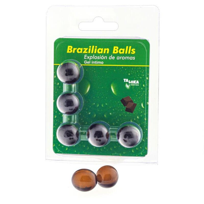 TALOKA - 5 SFERE BRASILIANE GEL INTIMO AL CIOCCOLATO TALOKA - 5 SFERE BRASILIANE GEL INTIMO AL CIOCCOLATO