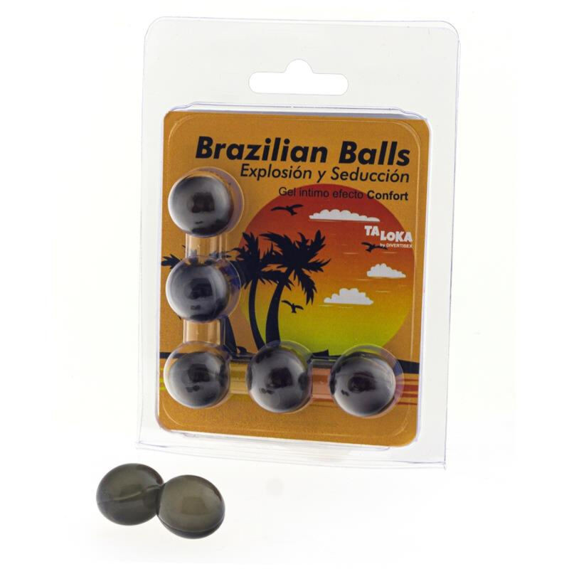 TALOKA - 5 SFERE BRASILIANE GEL EMOZIONANTE EFFETTO COMFORT TALOKA - 5 SFERE BRASILIANE GEL EMOZIONANTE EFFETTO COMFORT