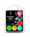 SECRET PLAY SET 6 PALLINE BRASILIANA EFFETTO MIX SECRET PLAY SET 6 PALLINE BRASILIANA EFFETTO MIX