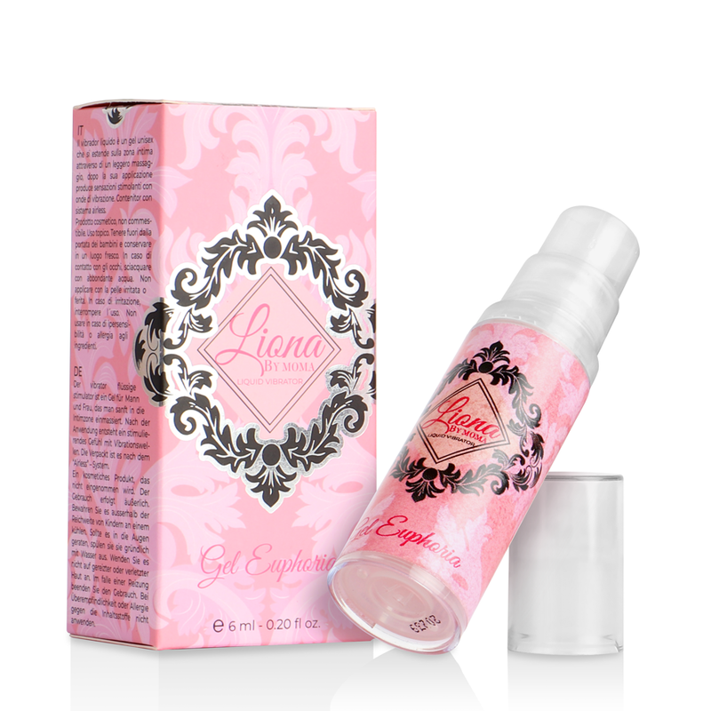 LIONA BY MOMA - VIBRATORE LIQUIDO EUPHORIA GEL 6 ML LIONA BY MOMA - VIBRATORE LIQUIDO EUPHORIA GEL 6 ML