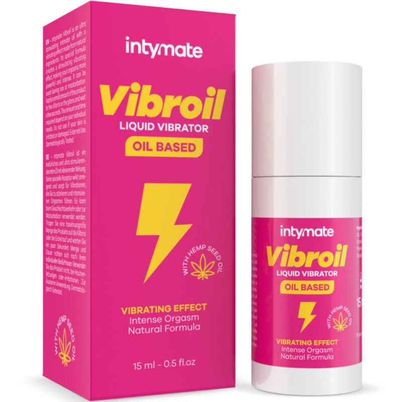 INTIMATELINE INTYMATE - VIBROIL OLIO INTIMO PER LEI EFFETTO VIBRANTE 15 ML INTIMATELINE INTYMATE - VIBROIL OLIO INTIMO PER LEI EFFETTO VIBRANTE 15 ML