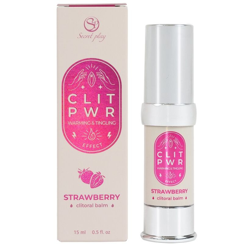 SECRET PLAY - CLIT PWR BALSAMO PER CLITORIDE ALLA FRAGOLA SECRET PLAY - CLIT PWR BALSAMO PER CLITORIDE ALLA FRAGOLA