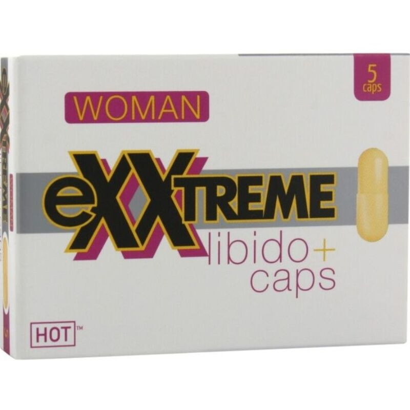 HOT - EXXTREME LIBIDO CAPS DONNA 5 PZ HOT - EXXTREME LIBIDO CAPS DONNA 5 PZ