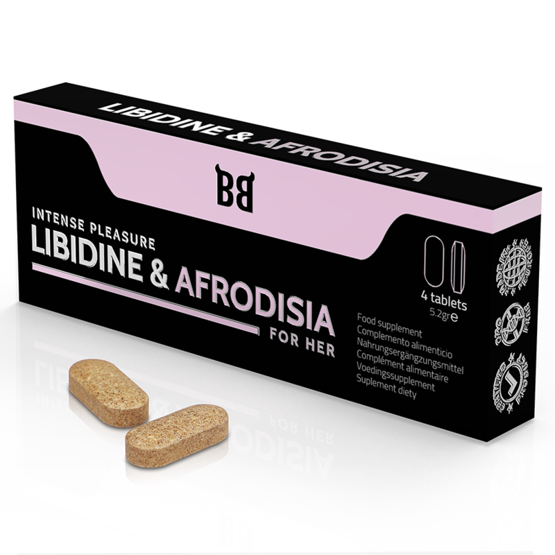 BLACK BULL - LIBIDINE E AFRODISIA PIACERE INTENSO PER LEI 4 COMPRESSE BLACK BULL - LIBIDINE E AFRODISIA PIACERE INTENSO PER LEI 4 COMPRESSE