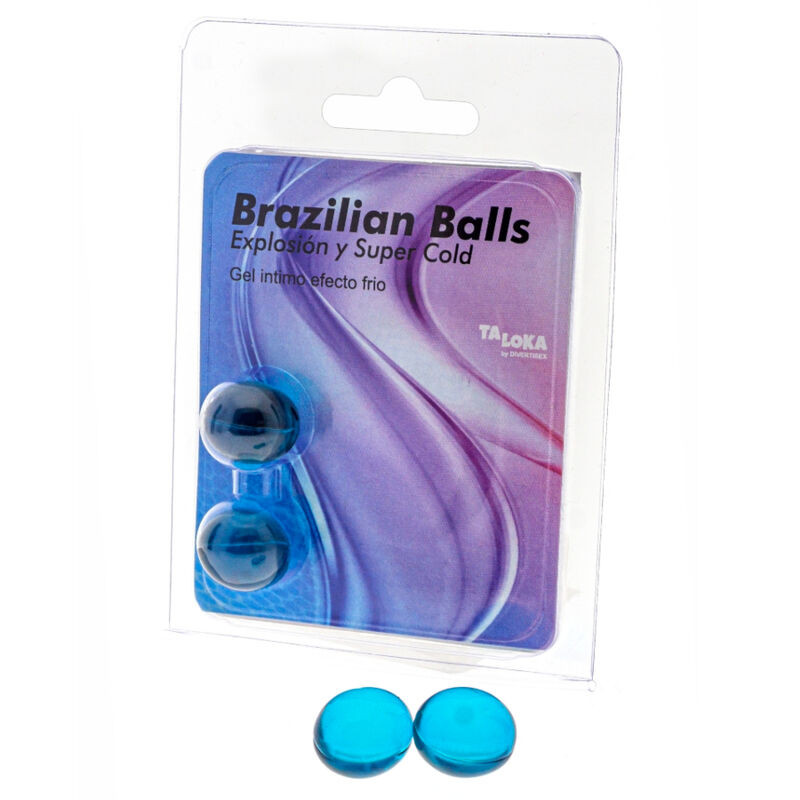 TALOKA - 2 SFERE BRASILIANE GEL EMOZIONANTE EFFETTO FREDDO TALOKA - 2 SFERE BRASILIANE GEL EMOZIONANTE EFFETTO FREDDO