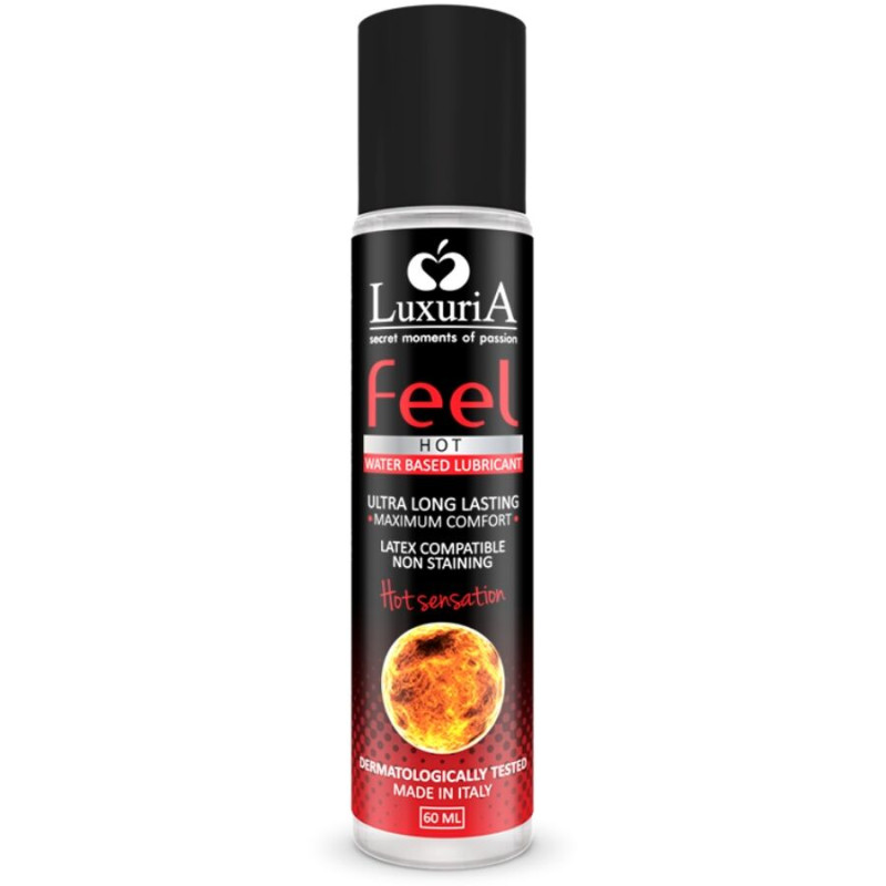 INTIMATELINE - LUXURIA FEEL HOT SENSATION LUBRIFICANTE A BASE ACQUA 60 ML INTIMATELINE - LUXURIA FEEL HOT SENSATION LUBRIFICANTE A BASE ACQUA 60 ML