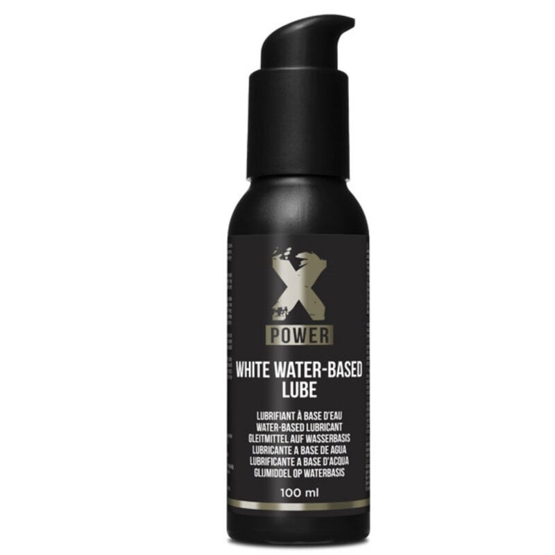 XPOWER - LUBRIFICANTE A BASE ACQUA BIANCO 100 ML XPOWER - LUBRIFICANTE A BASE ACQUA BIANCO 100 ML