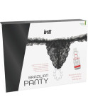 INTT RELEASES - SLIP NERO BRASILIANO CON PERLE E GEL LUBRIFICANTE 50 ML INTT RELEASES - SLIP NERO BRASILIANO CON PERLE E GEL LUBRIFICANTE 50 ML