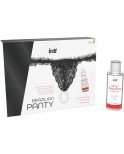 INTT RELEASES - SLIP NERO BRASILIANO CON PERLE E GEL LUBRIFICANTE 50 ML INTT RELEASES - SLIP NERO BRASILIANO CON PERLE E GEL LUBRIFICANTE 50 ML