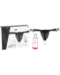 INTT RELEASES - SLIP NERO BRASILIANO CON PERLE E GEL LUBRIFICANTE 50 ML INTT RELEASES - SLIP NERO BRASILIANO CON PERLE E GEL LUBRIFICANTE 50 ML