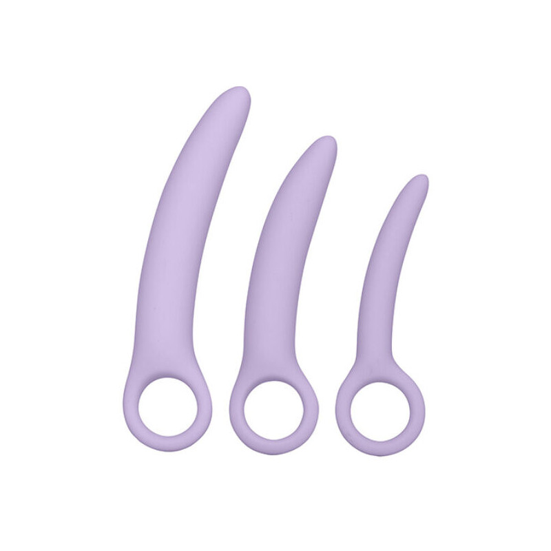 CALIFORNIA EXOTICS - DR LAURA BERMAN ALENA SET DI 3 DILATORI IN SILICONE CALIFORNIA EXOTICS - DR LAURA BERMAN ALENA SET DI 3 DILATORI IN SILICONE