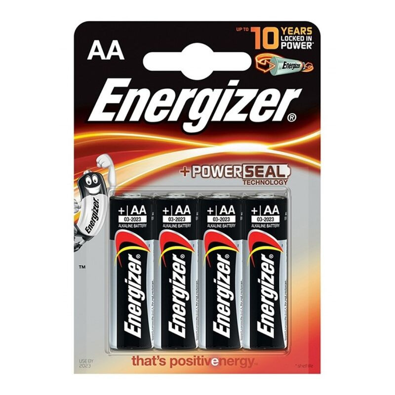 ENERGIZER - BATTERIA ALCALINA AA LR6 *4 ENERGIZER - BATTERIA ALCALINA AA LR6 *4