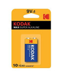 KODAK - BATTERIA ALCALINE MAX 9V LR61 KODAK - BATTERIA ALCALINE MAX 9V LR61