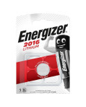 ENERGIZER - BATTERIA LITIO A TASTO CR2016 3V 1 UNIT ENERGIZER - BATTERIA LITIO A TASTO CR2016 3V 1 UNIT