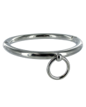 METAL HARD - COLLANA BDSM CON ANELLO 10CM METAL HARD - COLLANA BDSM CON ANELLO 10CM