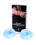 SECRETPLAY - MANETTE MARABOU CHIARO BLU SECRETPLAY - MANETTE MARABOU CHIARO BLU