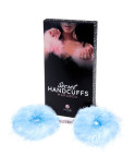 SECRETPLAY - MANETTE MARABOU CHIARO BLU SECRETPLAY - MANETTE MARABOU CHIARO BLU