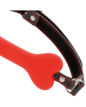 DARKNESS - BAVAGLINO IN SILICONE RED BONE DARKNESS - BAVAGLINO IN SILICONE RED BONE