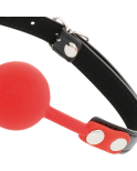 DARKNESS - BAVAGLINO IN SILICONE ROSSO DARKNESS - BAVAGLINO IN SILICONE ROSSO