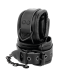 DARKNESS - MANETTE E COLLETTO IN PELLE NERA DARKNESS - MANETTE E COLLETTO IN PELLE NERA