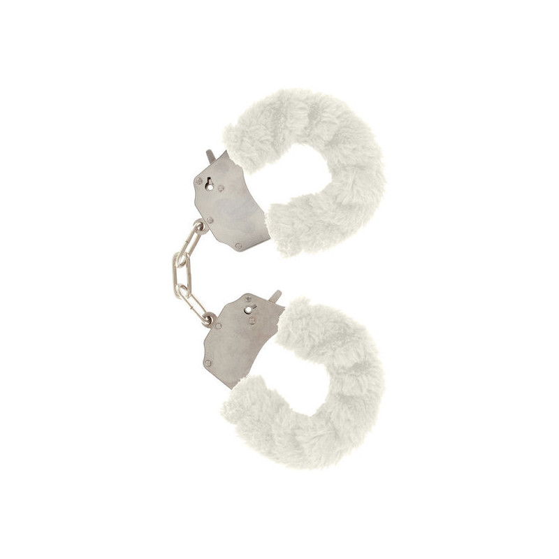TOYJOY - POLSINI FURRY FUN BONDAGE BIANCO