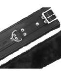 DARKNESS - MANETTE BDSM RIVESTITE NERE DARKNESS - MANETTE BDSM RIVESTITE NERE