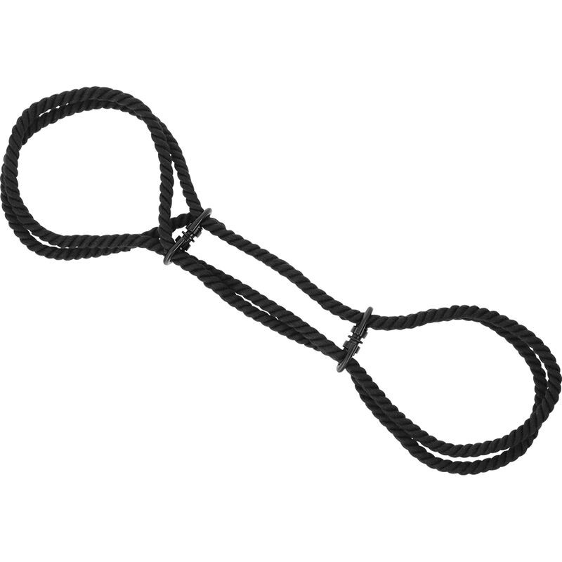 DARKNESS - MANETTE O MANETTE ALLA CAVIGLIA IN CORDA DI COTONE 100%. DARKNESS - MANETTE O MANETTE ALLA CAVIGLIA IN CORDA DI COTONE 100%.
