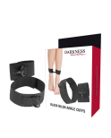 DARKNESS - POLSINI ALLA CAVIGLIA IN NYLON NERO DARKNESS - POLSINI ALLA CAVIGLIA IN NYLON NERO