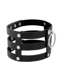 COQUETTE - CHIC DESIRE GIROCOLLO IN PELLE VEGANO STILE FETISH COQUETTE - CHIC DESIRE GIROCOLLO IN PELLE VEGANO STILE FETISH