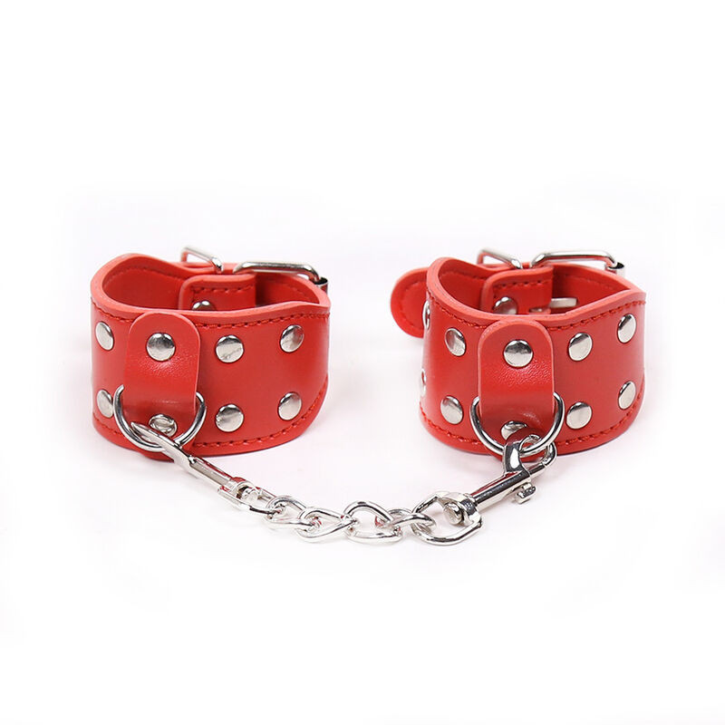 OHMAMA FETISH - MANETTE REGOLABILI CON CATENA IN METALLO OHMAMA FETISH - MANETTE REGOLABILI CON CATENA IN METALLO