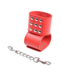 OHMAMA FETISH - MANETTE ROSSE CON CHIUSURA A SCATTO OHMAMA FETISH - MANETTE ROSSE CON CHIUSURA A SCATTO