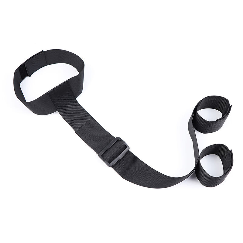 OHMAMA FETISH - MANETTE DA POLSO E COLLARE IN NYLON OHMAMA FETISH - MANETTE DA POLSO E COLLARE IN NYLON
