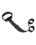 OHMAMA FETISH - MANETTE DA POLSO E COLLARE IN NYLON OHMAMA FETISH - MANETTE DA POLSO E COLLARE IN NYLON
