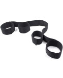 OHMAMA FETISH - SPREADER SOFT BAR COMPLETO DI TENUTA DA POLSO IN NYLON OHMAMA FETISH - SPREADER SOFT BAR COMPLETO DI TENUTA DA POLSO IN NYLON