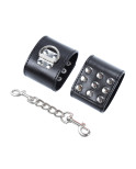 OHMAMA FETISH - TENUTA DA POLSO CON CHIUSURA A SCATTO IN METALLO OHMAMA FETISH - TENUTA DA POLSO CON CHIUSURA A SCATTO IN METALLO