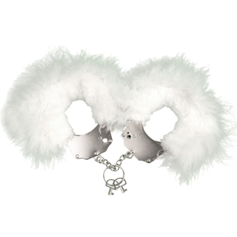 ADRIEN LASTIC - MANETTE IN METALLO CON PIUME BIANCHE ADRIEN LASTIC - MANETTE IN METALLO CON PIUME BIANCHE