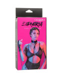 CALIFORNIA EXOTICS - EUPHORIA COLLARE CON GUINZAGLIO A CATENA CALIFORNIA EXOTICS - EUPHORIA COLLARE CON GUINZAGLIO A CATENA