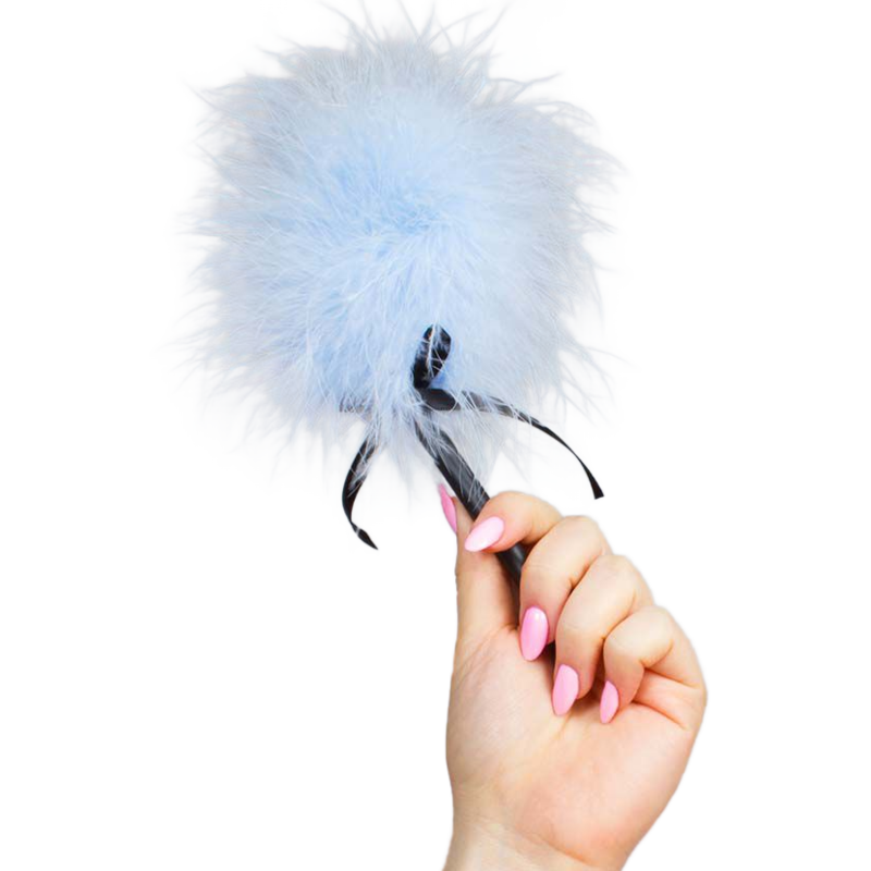 SECRETPLAY - SPOLVERINO MARABOU AZZURRO SECRETPLAY - SPOLVERINO MARABOU AZZURRO
