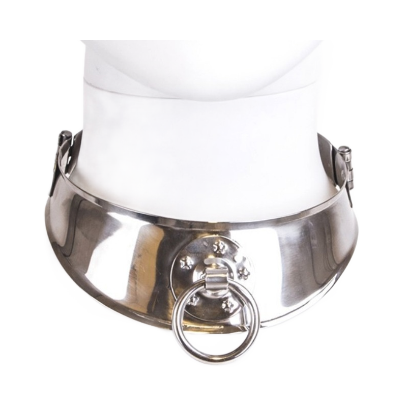 METAL HARD - COLLARE DI TRATTENUTA CON ANELLO METAL HARD - COLLARE DI TRATTENUTA CON ANELLO
