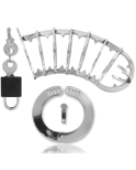 METAL HARD - GABBIA PER PENE METALLICA CON CHIUSURA DI SICUREZZA 14 CM METAL HARD - GABBIA PER PENE METALLICA CON CHIUSURA DI SICUREZZA 14 CM