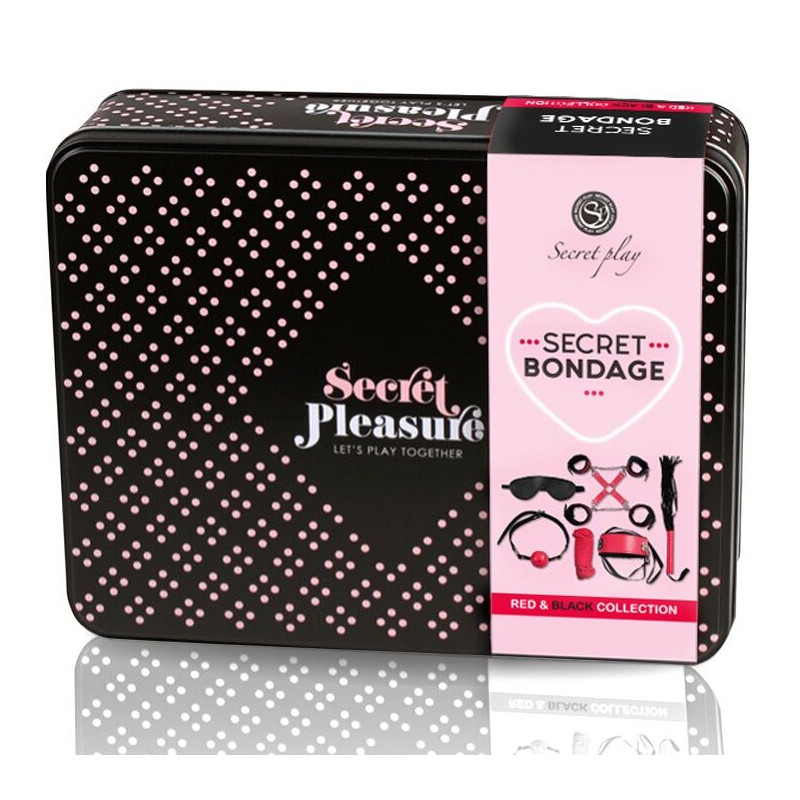 SECRETPLAY - BDSM SET 6 PCS ROSSA COLLECTION SECRETPLAY - BDSM SET 6 PCS ROSSA COLLECTION