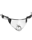 METAL HARD - COLLARE DI CONTENIMENTO RIGIDO IN METALLO CON ANELLO E LUCCHETTO 12,5 CM METAL HARD - COLLARE DI CONTENIMENTO RIGIDO IN METALLO CON ANELLO E LUCCHETTO 12,5 CM
