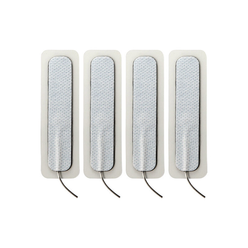 ELECTRASTIM - 4 X PASTIGLIE AUTOADESIVE LUNGHE 1.5 CM X 7.5 CM ELECTRASTIM - 4 X PASTIGLIE AUTOADESIVE LUNGHE 1.5 CM X 7.5 CM