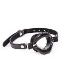 OHMAMA FETISH - BAVAGLIO LABBRA NERO CON CINTURINO OHMAMA FETISH - BAVAGLIO LABBRA NERO CON CINTURINO