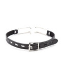 OHMAMA FETISH - BAVAGLIO IN PELLE CON GANCI IN METALLO