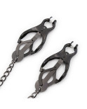 OHMAMA FETISH - Pinze per capezzoli giapponesi con catena nera OHMAMA FETISH - Pinze per capezzoli giapponesi con catena nera