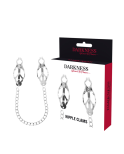 DARKNESS - PINZA PER CAPEZZOLI IN METALLO CON CATENA DARKNESS - PINZA PER CAPEZZOLI IN METALLO CON CATENA