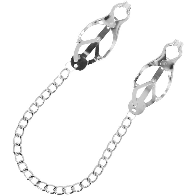 DARKNESS - PINZA PER CAPEZZOLI IN METALLO CON CATENA DARKNESS - PINZA PER CAPEZZOLI IN METALLO CON CATENA