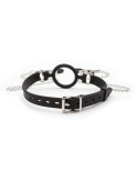 OHMAMA FETISH - Bavaglio ad anello con catenelle e pinze per capezzoli OHMAMA FETISH - Bavaglio ad anello con catenelle e pinze per capezzoli
