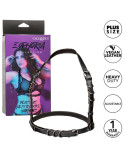 CALIFORNIA EXOTICS - EUPHORIA IMBRACATURA CON FIBBIA PLUS TAGLIA NERA CALIFORNIA EXOTICS - EUPHORIA IMBRACATURA CON FIBBIA PLUS TAGLIA NERA